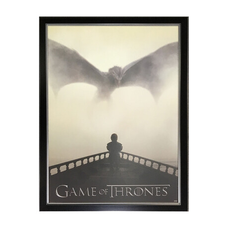 Game of Thrones - Museum Framed Poster of Dragon