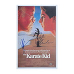 The Karate Kid  // Autographed 11 X 17 Movie Poster - Macchino+Zabka