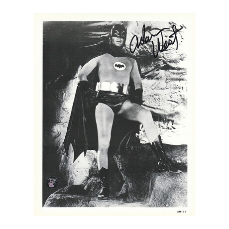 Adam West  // Autographed Batman 8 X 10 Photo