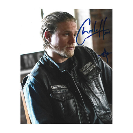 Charlie Hunnam  // Autographed 8 X 10 Photo - Sons of Anarchy