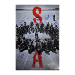 Sons Of Anarchy Multi-Signed 16 X 24 Movie Poster