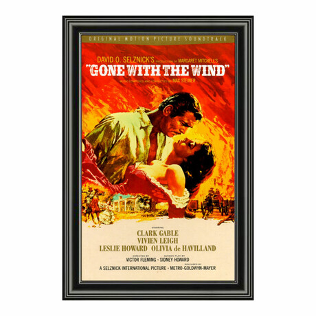Gone With The Wind // Framed Classic Movie Poster