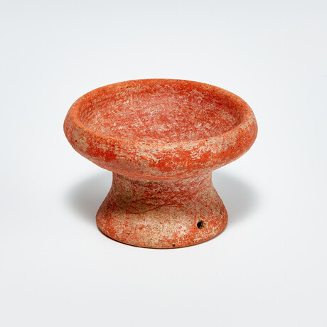 Ancient Thailand, c. 1500-500 BC // Ceramic Chalice or Footed Bowl