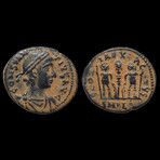 Roman Coin of Constantius II // Struck 337-341 AD
