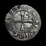 Silver Crusader Coin // Struck 1202-1232 AD