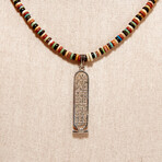 Excellent Egyptian Bead Necklace // 1570-535 BC