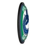 Vancouver Canucks //  Round Slimline Lighted Wall Sign