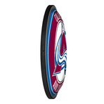 Colorado Avalanche //  Round Slimline Lighted Wall Sign