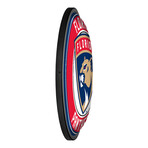 Florida Panthers //  Round Slimline Lighted Wall Sign