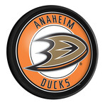 Anaheim Ducks //  Round Slimline Lighted Wall Sign