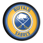 Buffalo Sabres //  Round Slimline Lighted Wall Sign