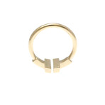 Tiffany & Co. // 18k Rose Gold T Wire Mother of Pearl Ring // Ring Size: 5 // Store Display