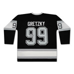 Wayne Gretzky Signed Throwback Jersey Mitchell & Ness '92-93 - L.A. Kings - UDA