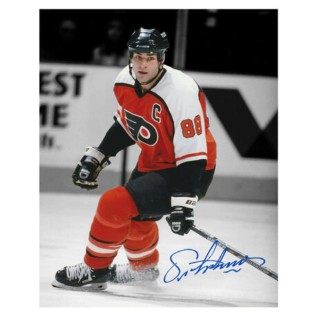 Eric Lindros Signed 8x10 Photo - Philadelphia Flyers