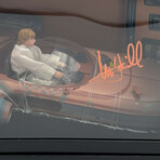 Mark Hamill Autographed Stars Wars 1:12 Scale Landspeeder Vehicle w/Figure