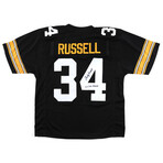 Joe Greene  Steelers Full-Size AMP Alternate Speed Helmet Inscribed "HOF 87", Andy Russell Jersey Inscribed "2x S.B. Champs" + Donnie Shell  Jersey Inscribed "HOF 20" // Signed