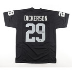 Bo Jackson Jersey + Eric Dickerson Jersey Inscribed "Raider Nation" // Signed