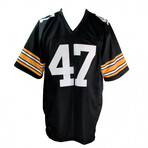 Mel Blount  Jersey + Mel Blount Steelers Mini Helmet // Signed