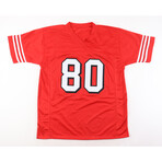 Jerry Rice Jersey + Deebo Samuel Jersey // Signed