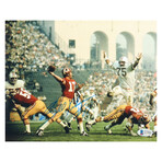 Billy Kilmer Redskins Photo + Charlie Taylor Jersey Inscribed "HOF 84" // Signed
