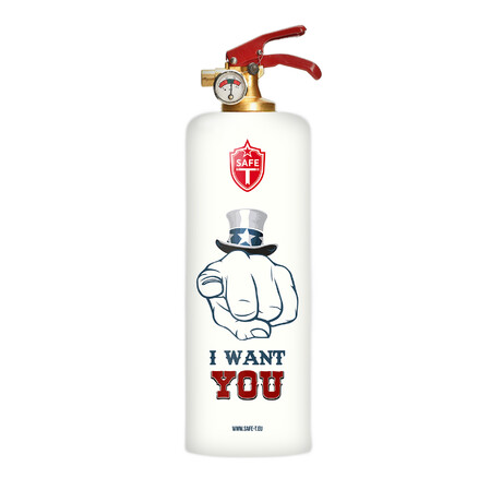 Safe-T Designer Fire Extinguisher // Want you