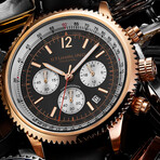 Stuhrling Original Turbine Chronograph Quartz // 4015.3