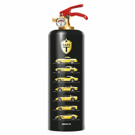 Safe-T Designer Fire Extinguisher // Corvette