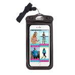 Large Waterproof Phone Case + Waterproof Key Case + HydraMate Water Bottles // set of  3