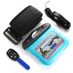 Large Waterproof Phone Case + Standard Bike Phone Holder + Waterproof Key Case + HydraMate Water Bottles // Set of 3