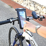 Large Waterproof Phone Case + Standard Bike Phone Holder + Waterproof Key Case + HydraMate Water Bottles // Set of 3