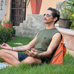 Playamigo Portable Beach Recliner // Orange