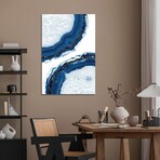 Agate Glitter Glam XIV Print on Acrylic Glass by Anita's & Bella's Art (16"H x 24"W x 0.25"D)