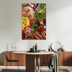 The Layers Of Our Earth Print on Acrylic Glass by Elena Kulikova (16"H x 24"W x 0.25"D)