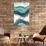 Sea Agate Print on Acrylic Glass by Emanuela Carratoni