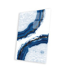 Agate Glitter Glam XIV Print on Acrylic Glass by Anita's & Bella's Art (16"H x 24"W x 0.25"D)