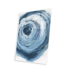 Watercolor Geode III Print on Acrylic Glass by Chris Paschke (16"H x 24"W x 0.25"D)