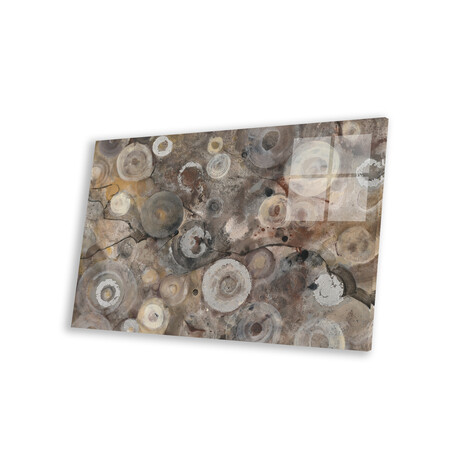 Agate Print on Acrylic Glass by Albena Hristova (24"H x 16"W x 0.25"D)