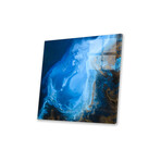 Midnight Blue Print on Acrylic Glass by Petra Meikle de Vlas