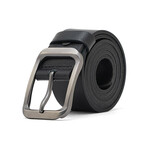 Men's Leather Belt // Black 112535 (115)