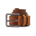 Men's Leather Belt // Tan 112531 (105)