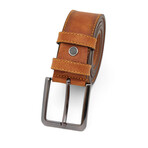 Men's Leather Belt // Tan 112531 (135)