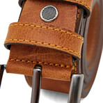 Men's Leather Belt // Tan 112531 (135)