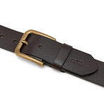 Men's Leather Belt // Brown 112534 (115)