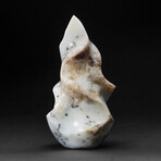 Genuine Dendritic Quartz Agate Flame Freeform from Madagascar