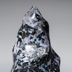 Genuine Polished Indigo Gabbro Flame Freeform