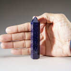 Genuine Polished Purple Goldstone Point