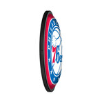 Philadelphia 76ers //  Round Slimline Lighted Wall Sign