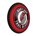 Portland Trail Blazers //  Round Slimline Lighted Wall Sign