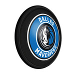 Dallas Mavericks //  Round Slimline Lighted Wall Sign