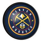 Denver Nuggets //  Round Slimline Lighted Wall Sign
